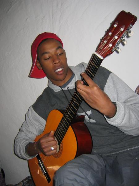 si moi avec la guitar